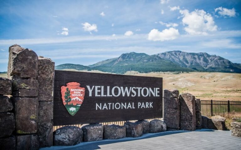 Yellowstone National Park Idaho Yellowstone in USA
